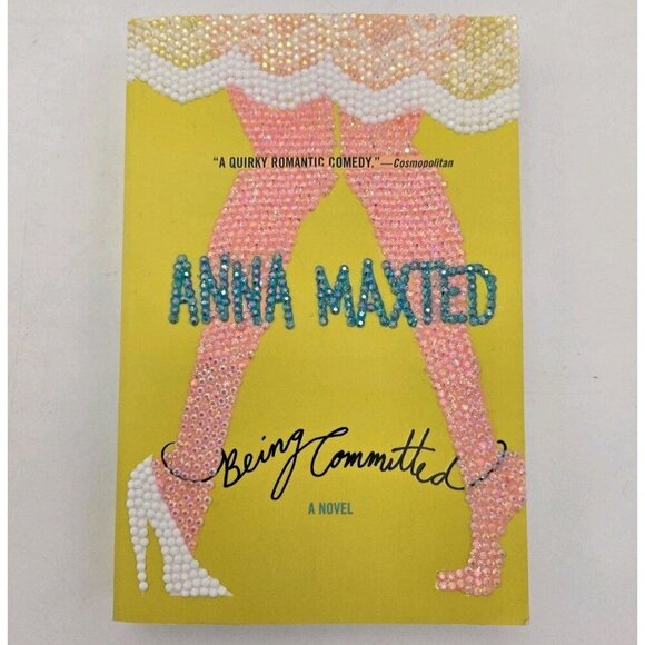 Being Committed Bedazzled Book Diamond Art Anna Maxted Sparkling Cover Crystals - Picture 2 of 6